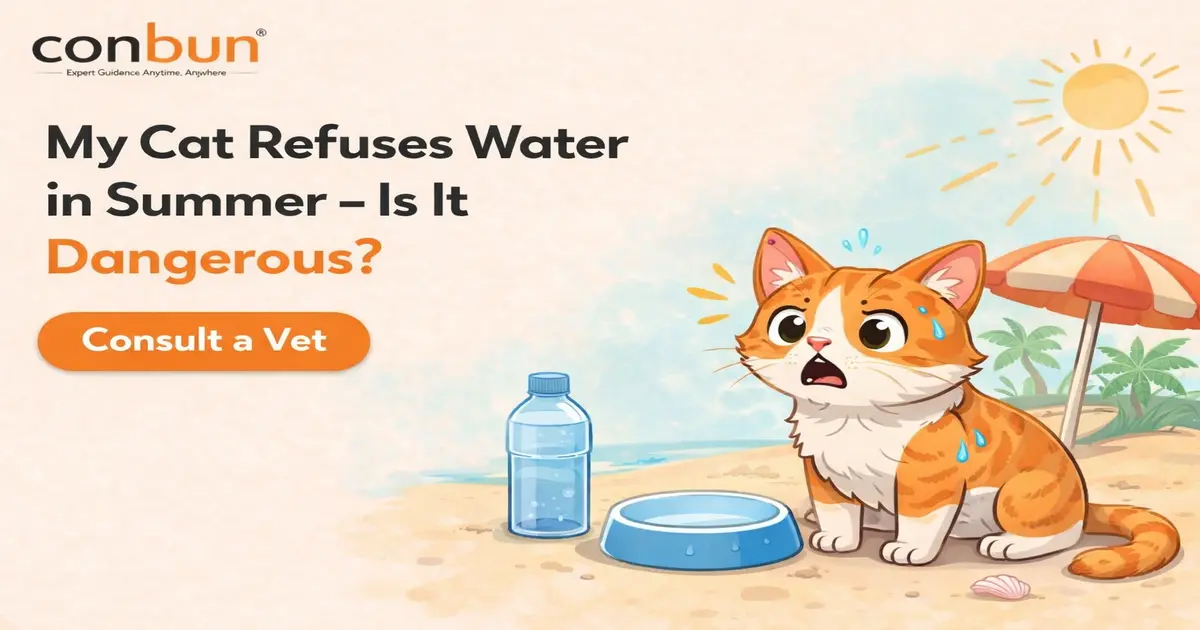 My Cat Refuses Water in Summer - Is It Dangerous?