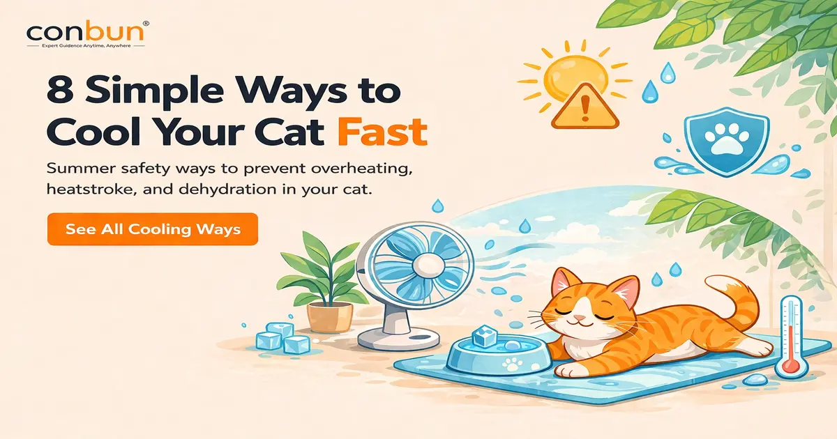 8 Simple Ways to Cool Your Cat Fast - Summer Safety Guide