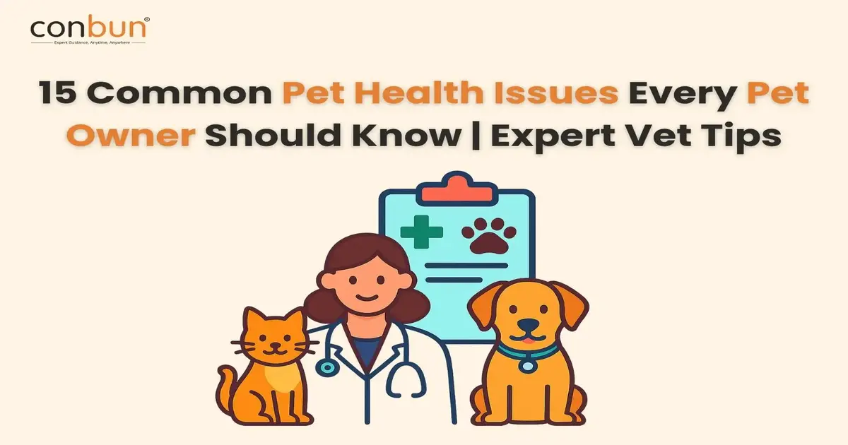 15 Common Pet Health Issues Every pet Owner Should Know